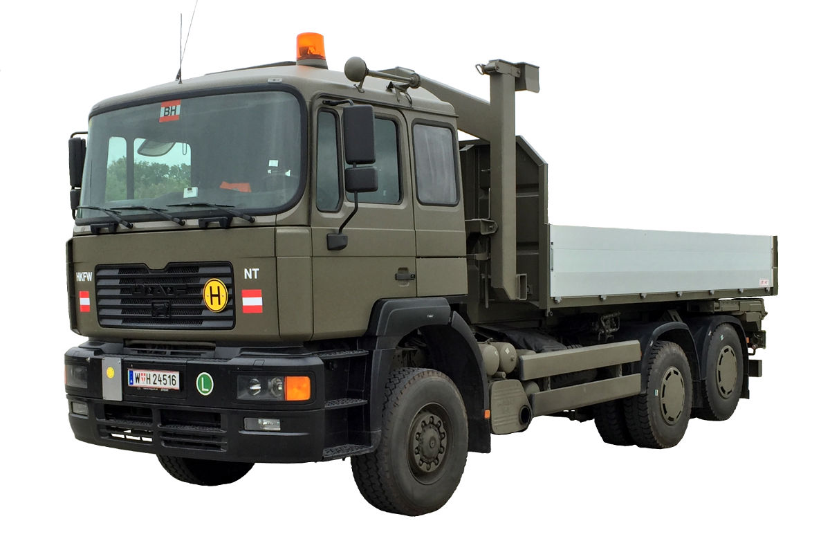 Truck, D, ÖAF 30.364 FNAL, Container/Flat-Carrier