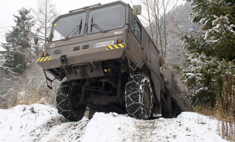 G3 during heavy off-road operations