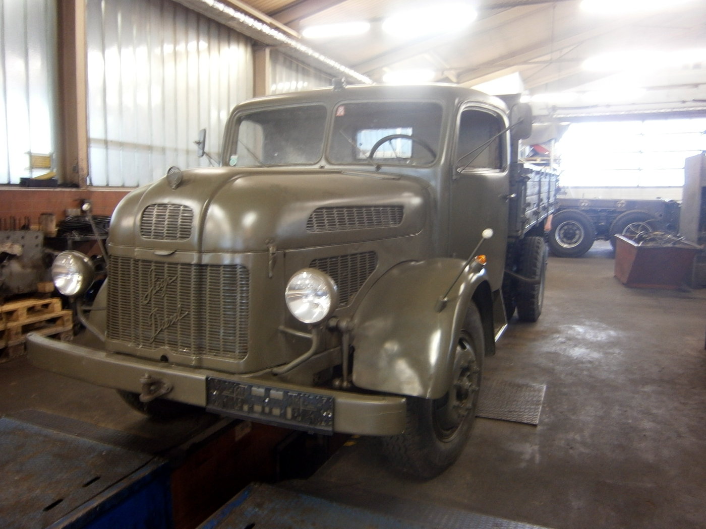 Steyr Type 380 after successfully receiving new engine transplant