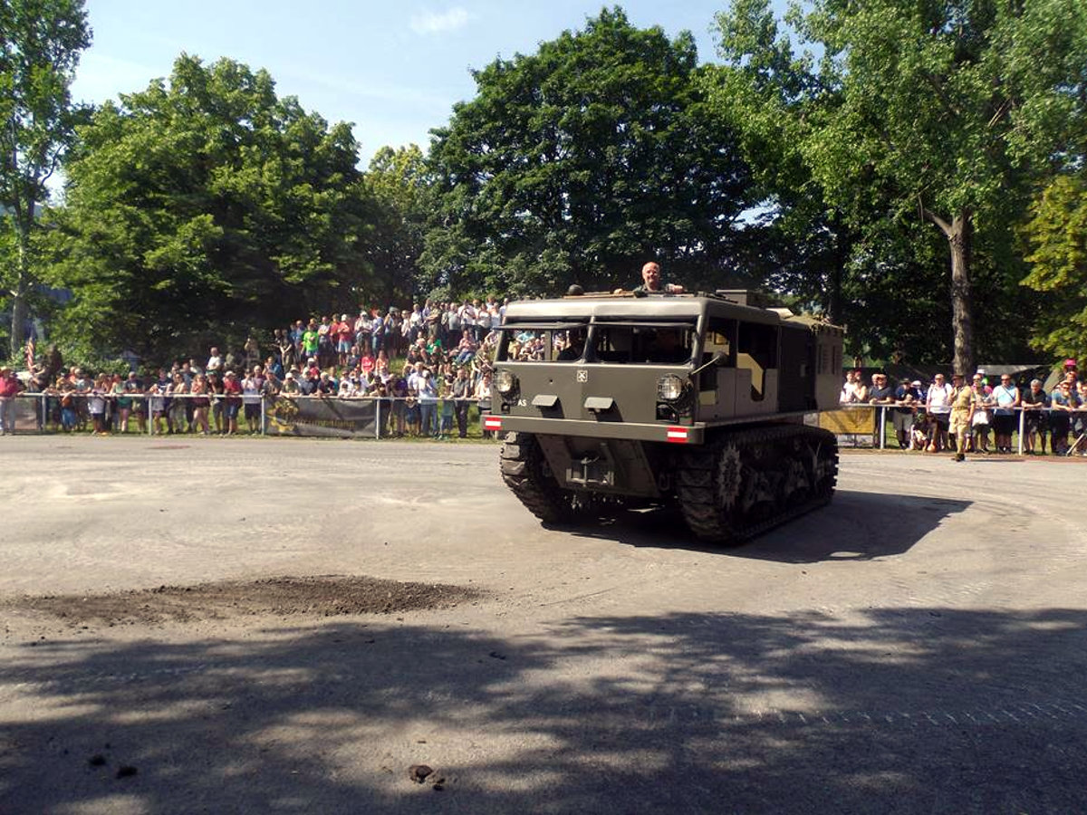 M4 High Speed Tractor in Austrian paint scheme and with tactical markings of the Artillery School