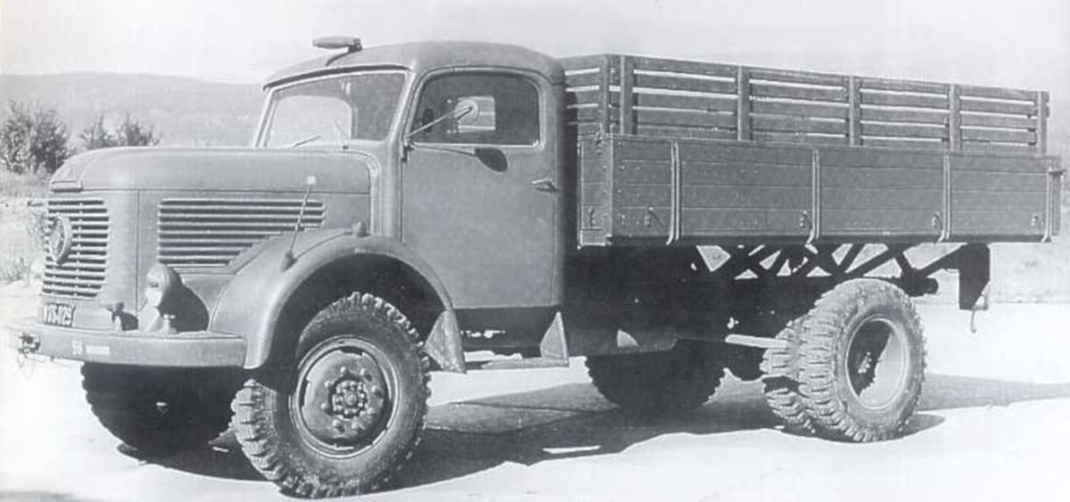 Steyr 580g/4WD at the Army Driving School (HKS)
