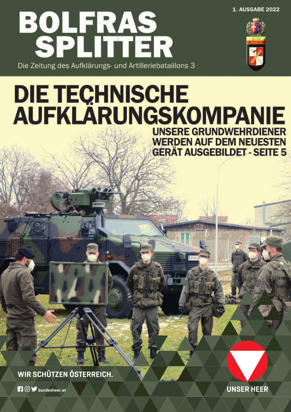 BOLFRAS SPLITTER - Ausgabe 1/2022 - Titelblatt