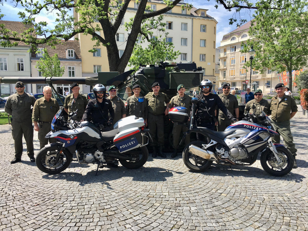 Army Presentation in Baden - We were There!