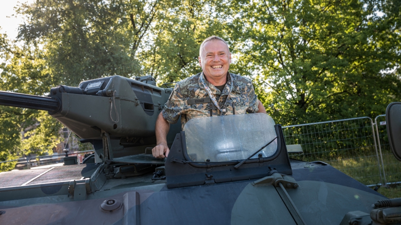 After fifteen years again getting into the Saurer APC - a feeling like Christmas After fifteen years again getting into the Saurer APC - a feeling like Christmas